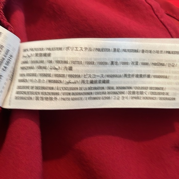 Abercrombie & Fitch floral long sleeve maroon flared flowy whimsigoth size Small - Picture 6 of 8